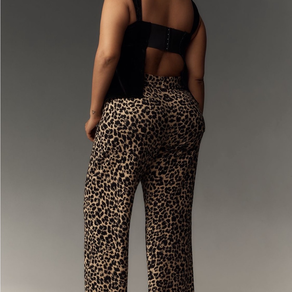 Leopard Print Pants - Picture 2 of 6